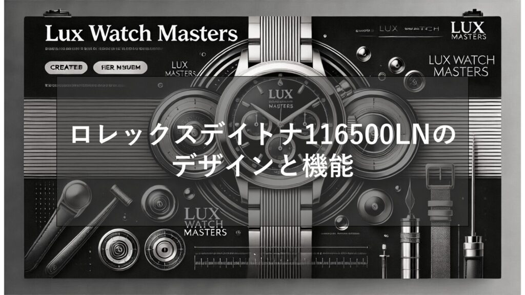 ロレックスデイトナ116500LNの特徴と魅力！ホワイトダイアルが人気