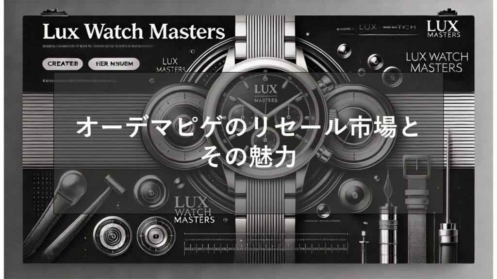 オーデマピゲのリセールは？資産価値とその魅力を調査！