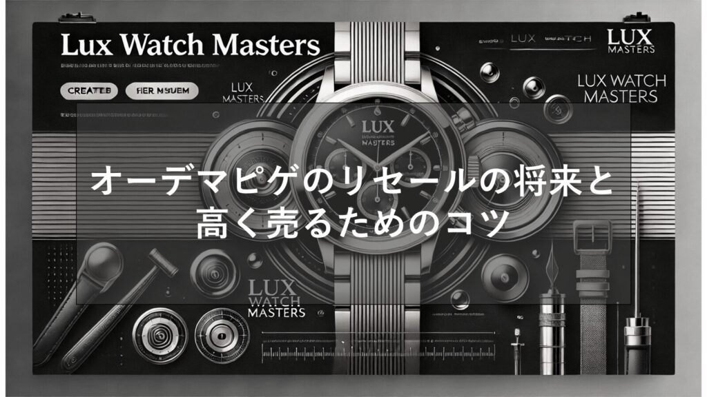 オーデマピゲのリセールは？資産価値とその魅力を調査！