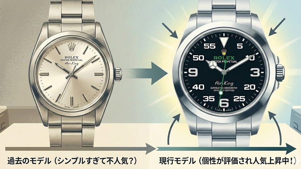 ロレックスのエアキングは人気ない？真相と将来性を徹底解説2
