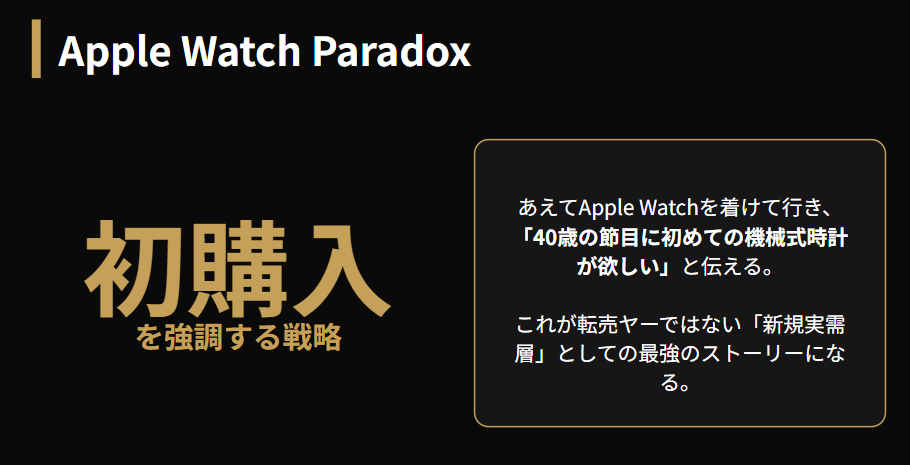 ロレックスを一発で買えた人 アップルウォッチ・パラドックスとは?