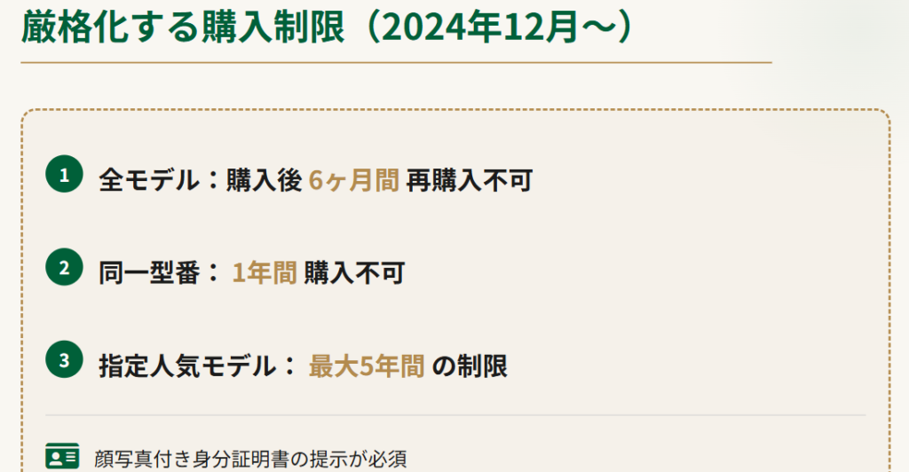 ロレックス 最新の購入制限と今後の対策