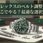 ロレックスのベルト調整はどこでやる？最適な選択肢