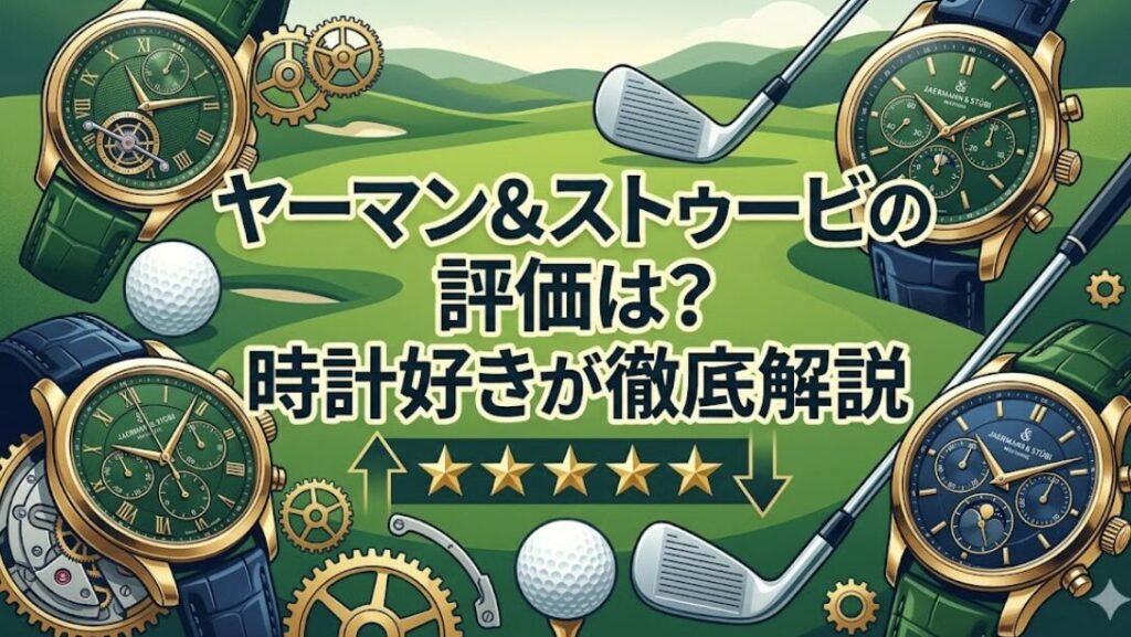 ヤーマン&ストゥービの評価は？時計好きが徹底解説