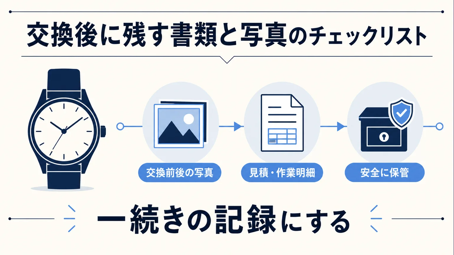 ロレックスの文字盤交換はバレる？交換後に残す書類と写真のチェックリスト
